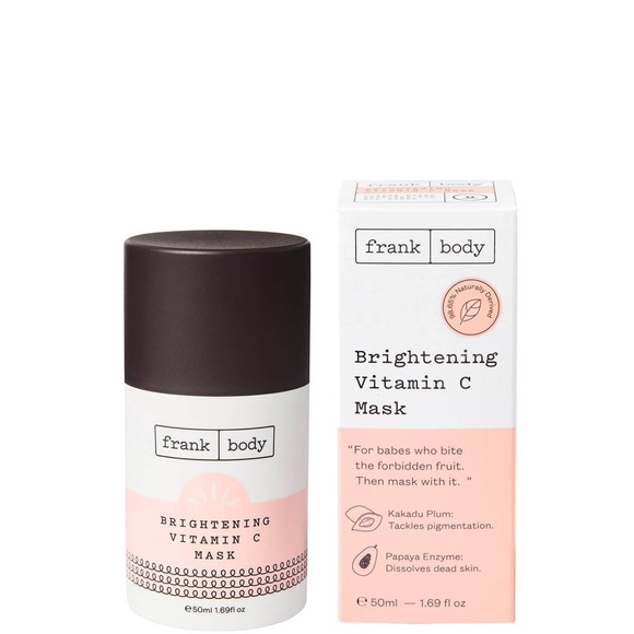 Frank Body Vitamin C Brightening Mask - NIB FULL SIZE - Picture 1 of 4